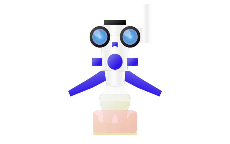 顕微鏡のイラスト